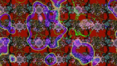 Raster illüstrasyonu. Renkli Bahar Teması eskiz kalıbı. Şirin çiçek elementleri. Düz Çiçek Elementleri Tasarımı. Çizim deseni Modaya uygun kumaş deseni.