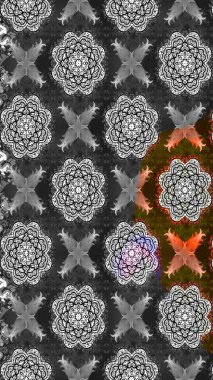 Moda baskıları için zarif bir şablon. Çiçekli bahar çiçekleri. Motley illüstrasyonu. Küçük çiçekte güzel bir desen. Küçük renkli çiçekler..