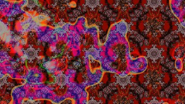 Çiçek deseni duvar kağıdı, desen dolguları ve web sayfası arka planı için kullanılabilir. Şekil verilmiş çiçeklerle eskiz deseni. Süslü zentangle çizim dokusu, soyut çiçeklerle süslenmiş..