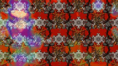 Renkli Yaz Temalı eskiz kalıbı. Düz Çiçek Elementleri Tasarımı. Güzel kumaş deseni. Güzel eskiz şekli. Yazdır. Raster çiçekli arka plan.