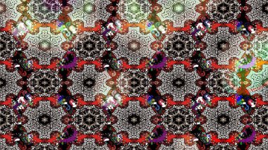 Çiçek deseni duvar kağıdı, desen dolguları ve web sayfası arka planı için kullanılabilir. Şekil verilmiş çiçeklerle eskiz deseni. Süslü zentangle çizim dokusu, soyut çiçeklerle süslenmiş..