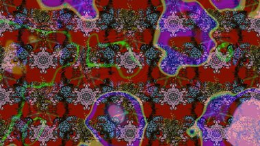 Doodle tarzı. Kırmızı ve kahverengi renkte çiçekler. Elle çizilmiş sonbahar çiçeği deseni. Tekstil ve kapak tasarımı için mükemmel. Renkli kırmızı ve kahverengi çizim deseni.