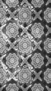 Ethnic Mandala ornament. Can be used for textile, greeting card, coloring book, phone case print. Indian floral paisley medallion pattern. Raster Henna tattoo style.