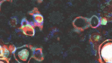 Hediye ambalaj kağıdı, tebrik kartları, posterler ve pankart tasarımı. Kahverengi ve gri renkli çiçekler. Raster düz çiçek çizim deseni.