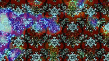 Güzel kumaş deseni. Düz Çiçek Elementleri Tasarımı. Raster Illustrasyon 'daki Çiçek Deseni' nin son moda çizimi. Renkli Yaz Teması çizim şablonu.