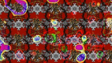 Simple cute pattern in small-scale flowers. Raster illustration. Floral sketch background for textile or book covers, manufacturing, wallpapers, print, gift wrap and scrapbooking.