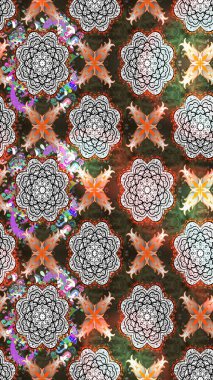 Eskiz geçmişi. Tomurcukları papatya çiçekleri olan sevimli bir çiçek deseni. Miles Fleur, süslü püslü bir süs. Kumaş, tekstil, duvar kağıdı baskısı için. Raster illüstrasyonu. Antika retro tarzı.