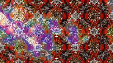 El çizimi Raster çizimi. Çizim çiçek deseni duvar kağıdı, web sitesi arka planı, ambalaj kağıdı, davetiye, broşür, afiş veya web sitesi için kullanılabilir. Karalama elementleri.