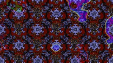 Güzel kumaş deseni. Düz Çiçek Elementleri Tasarımı. Renkli Yaz Temalı eskiz kalıbı. Raster çiçekli arka plan. Yazdır. Güzel çizim şekli..