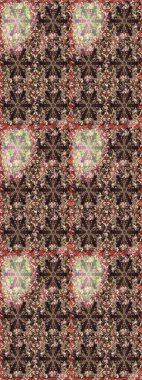 Vadinin çiçekleri kahverengi ve bej renklerde. Eskiz arkaplan modeli. Raster - stok. Suluboya, elle çizilmiş.