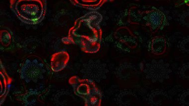 Siyah ve gri renkli çiçekler. Raster illüstrasyonu. Çiçek desenli eskiz, vuruşlar, sıçramalar, yaz çiçekleri..