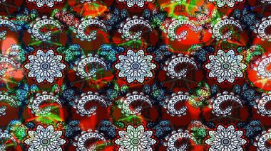 Siyah ve kahverengi renkte yaprakları olan yabani çiçekler. Raster illüstrasyonu. Suluboya, elle çizilmiş. Taslak arkaplan deseni.