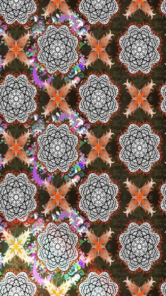 Gri ve kahverengi renkler üzerine çiçek desenli çizimler, el yapımı papatyalar, papatyalar. Tekrar eden çiçek arkaplanı, zarif gri ve kahverengi çiçek duvar kağıdı.