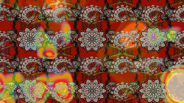 Nazik romantik baskı. Tatil havası. Raster güzel bir çiçek deseni çizmiş. Bahar mevsimi.