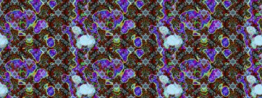 Raster. Eskiz geçmişi. Raster illüstrasyonu. Eski usul. Tomurcukları çiçek olan sevimli bir çiçek deseni. Kumaş, tekstil ve duvar kağıdı baskısı için..