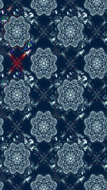 Raster cute pattern in small flower. The elegant the template for fashion prints. Motley illustration. Spring floral background with blue and neutral flowers. Small colorful flowers.