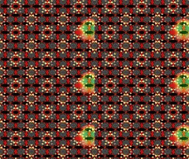 Çiçekli bahar çiçekleri. Moda baskıları için zarif bir şablon. Küçük renkli çiçekler. Motley illüstrasyonu. Küçük çiçekte güzel bir desen. Çizim.