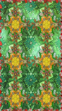 Tekstil, duvar kâğıdı, kapaklar, yüzey, baskı, hediye paketi, hatıra defteri, dekupaj. Taşralı şıklığı. Küçük yabani çiçeklerdeki halk modelini çiz. Liberty style millefleurs.