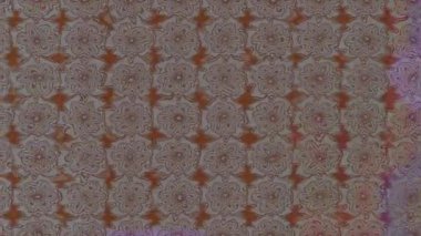 Renkli unsurlarla hareketli arka plan görüntüleri. Çiçekler. Eski model. Bayrak tarzı. Video kaydı. Şablon. Döngü. Kusursuz.. 