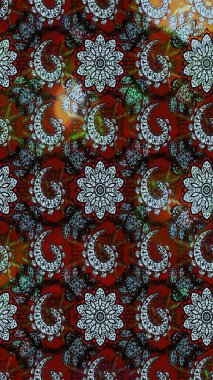 Çiçekli el çizimi çizimi deseni. Modern gelişim, nötr ve siyah raster arka plan duvar kağıdı çizimi, klasik çizgiler, desenli desenli çiçekler, çiçekli süsler..