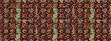 Güzel suluboya çiçekler, parlak resimler ilham verici ve kahverengi çiçek desenli eskiz arka planı. Raster..