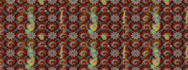 Güzel suluboya çiçekler, parlak resimler ilham verici ve kahverengi çiçek desenli eskiz arka planı. Raster..