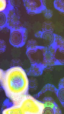 Elle çizilmiş sonbahar çiçeği deseni. Doodle tarzı. Renkli menekşe çizim deseni. Tekstil ve kapak tasarımı için mükemmel. Mor renkte çiçekler.