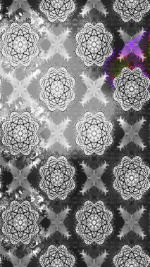 Çiçekli çiçek deseni, suluboya. Raster deseni. Küçük çiçekte güzel bir çiçek deseni..