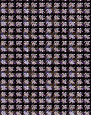 Tekrar eden çiçek arkaplanı, zarif siyah ve kahverengi çiçek duvar kağıdı. Siyah ve kahverengi renkler üzerine çiçek desenli eskiz, el yapımı papatyalar, papatyalar..