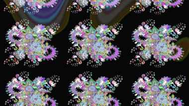 Siyah ve tarafsız çiçekler. Suluboya, elle çizilmiş. Eskiz arkaplan modeli. Raster stoku.