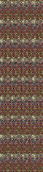 Suluboya çiçekli çiçek deseni. Kahverengi ve gri renkli Asya tekstili. Raster illüstrasyonu.