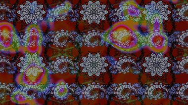 Raster. Zarif, parlak ve eskiz gri ve kahverengi çiçek desenli tasarım. Sabıka baskıları, bebek kıyafetleri, duvar kâğıtları, paket kutuları vb..