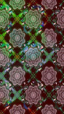 Karalama elementleri. Çizim çiçek deseni duvar kağıdı, web sitesi arka planı, ambalaj kağıdı, davetiye, broşür, afiş veya web sitesi için kullanılabilir. El çizimi Raster illüstrasyonu.