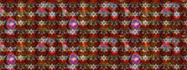 Organik motif arka planı. Raster illüstrasyonu. Çizim kalıbı. Ultraviyole kumaş deseni.