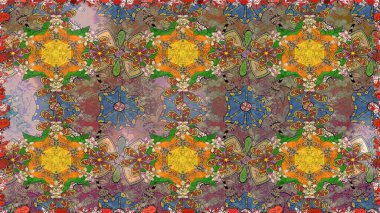 Yumuşak, yaz çiçekli arka plan. Kahverengi renkli çiçekler. Raster çiçek desenli ve çiçekli..