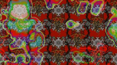 Klasik çiçek desenli. Paketleme, tekstil, duvar kâğıdı için çiçek eskizi. Yumuşak pamuk tasarımı. Yumuşak fayans. Raster taze dokusu.