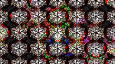 El çizimi Raster çizimi. Parlak elementlerin. Çizim çiçek deseni duvar kağıdı, web sitesi arkaplanı, paket kağıdı, davetiye, broşür, pankart veya web sitesi için kullanılabilir.