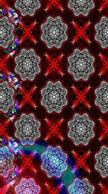 Sketch Colour Spring Theme eskiz kalıbı. Sevimli çiçek raster deseni. Düz Çiçek Elementleri Tasarımı. Kahverengi ve siyah renkte çiçekler.