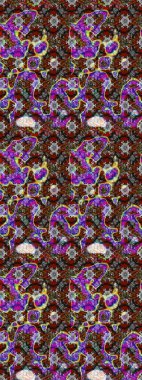 Gri renklerde bahar çiçekleri. Raster illüstrasyonu. Patlayan çiçekler soyut olarak yerleştirilmiş. Raster deseni.