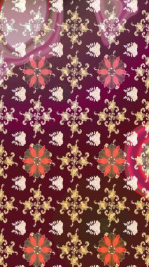 Raster çiçek desenli çiçek deseni, yapraklar, dekoratif elementler, sıçrama, lekeler, el çizimi kontur çizgileri ve Doodle çizim stili, grafik raster çizim çizimi.