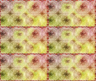 Raster Henna dövme stili. Etnik Mandala süsü. Kızılderili desenli desenli desenli şal deseni. Tekstil, tebrik kartı, boyama kitabı, telefon kılıfı baskısı için kullanılabilir.