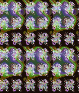 Çiçekli el çizimi çizimi deseni. Modern gelişim, gri ve yeşil raster arka plan duvar kağıdı çizimi, klasik çizgiler, desenli desenli çiçekler, çiçekli süsler..