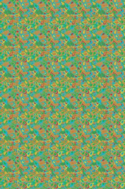 Hoş renklerde çiçekler. Çiçekli karalama şeklinde Raster çiçek deseni. Nazik, narin çiçek arkaplanı.