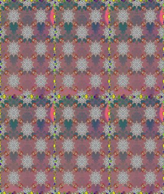 Tatil havası. Raster dikişsiz şirin çiçek deseni. Bahar mevsimi. Nazik romantik baskı.