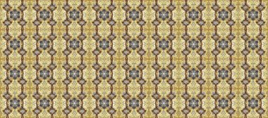 Barok tarzında kusursuz bir doğulu süsü. Bej, nötr ve kahverengi altın elementli geleneksel altın sarısı desen.