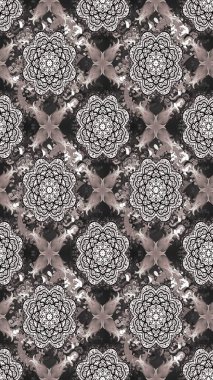 Yaz çiçekleri teması. Gri ve bej renkler. Klasik çiçekler. Suluboya resim taklit Raster çizimi. El çizimi soyut süslü elementler.