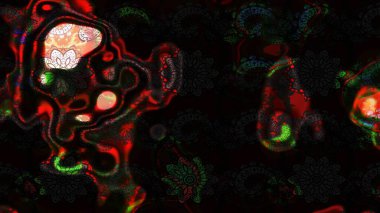 Siyah ve gri renkli çiçekler. Çiçek desenli eskiz. Renkli Bahar Teması eskiz kalıbı. Düz Çiçek Elementleri Tasarım Raster illüstrasyonu.