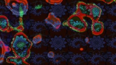 Büyük bir çiçek boyası seti. Kartlar, davetiyeler, tarih kartları ve daha fazlası için kullanılabilir. Raster şirin suluboya çiçek deseni çizimi.