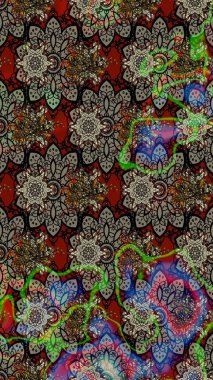 Tekstil, kumaş, kapaklar, duvar kağıtları, baskı, naylon, koleksiyon defteri, örgü, dekupaj için güzel bir eskiz. Küçük gri ve kahverengi renkte oldukça eski bir besin torbası deseni, çiçekler. Millefleurlar.