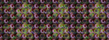 Modern çiçek arkaplanı. Moda baskıları için zarif bir şablon. Halk tarzı. Parlak renkli çiçekleri ve siyah ve kahverengi renkte yaprakları olan harika bir çiçek deseni..